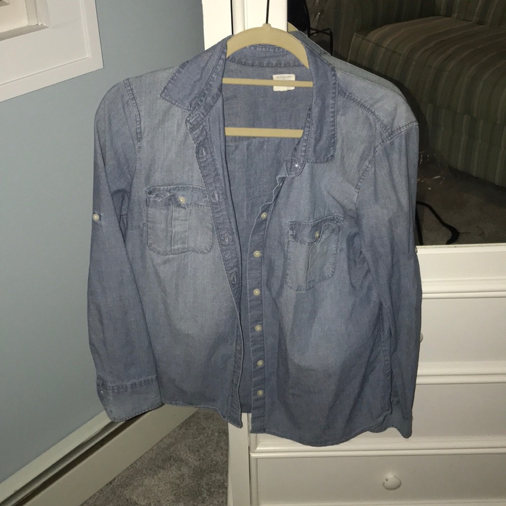 Jcrew Perfect Shirt - Jean